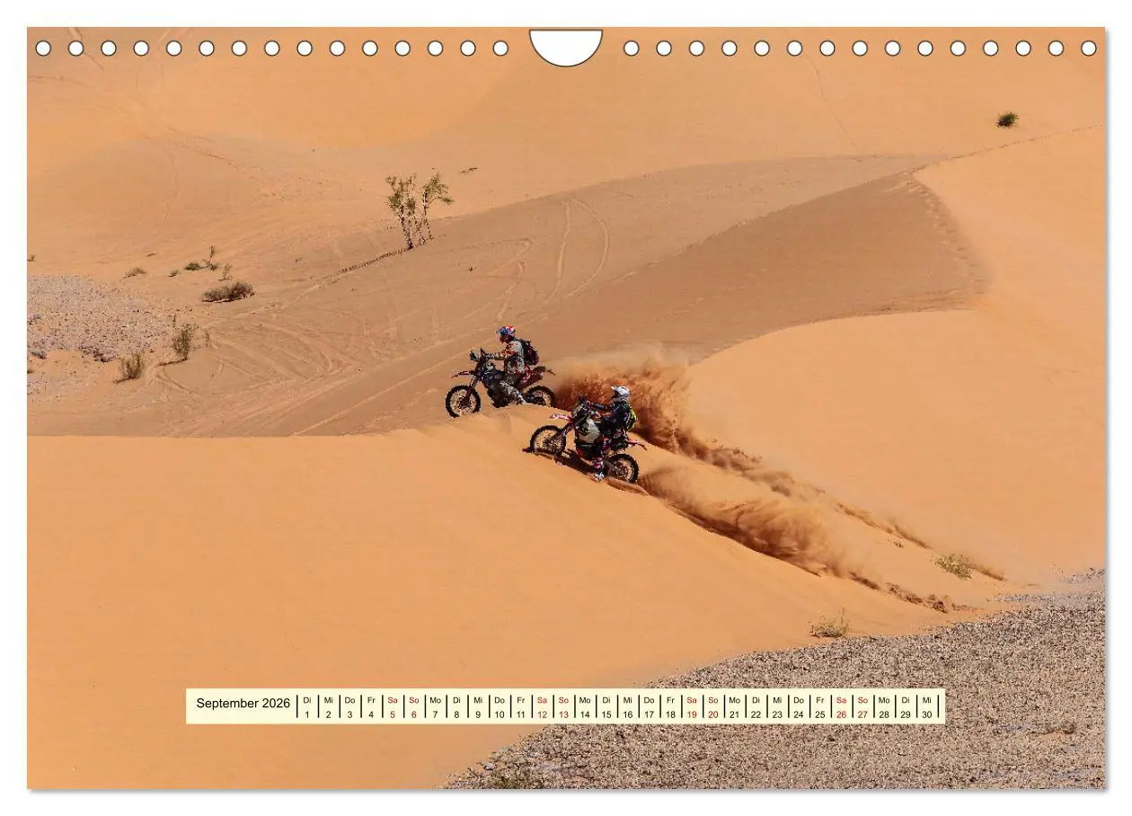 Bild: 9783457362549 | Faszination Wüstenrallye (Wandkalender 2026 DIN A4 quer), CALVENDO...