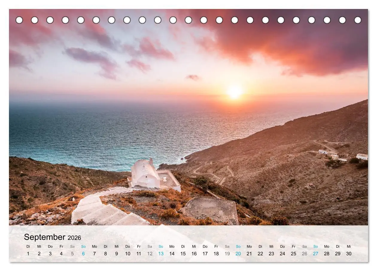 Bild: 9783457742549 | Griechenland - Inselparadies in Europa (Tischkalender 2026 DIN A5...