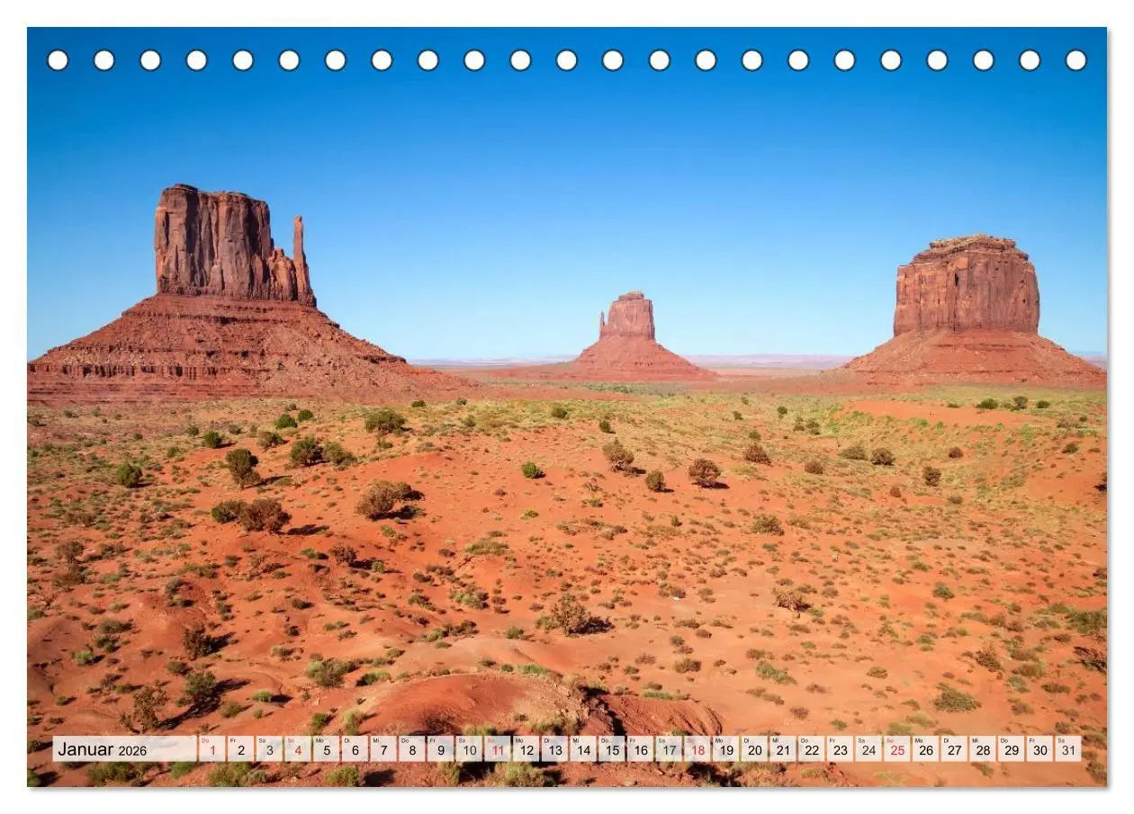 Bild: 9783516212549 | ARIZONA UND UTAH Ein einzigartiges Erlebnis (Tischkalender 2026 DIN...