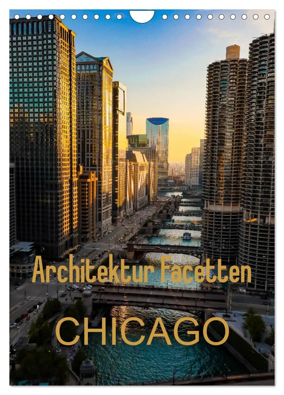 Cover: 9783516382549 | Architektur Facetten Chicago 2026 (Wandkalender 2026 DIN A4 hoch),...