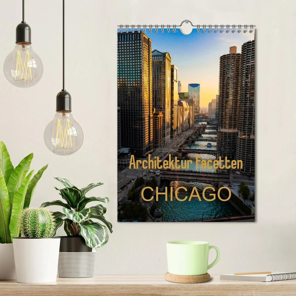 Bild: 9783516382549 | Architektur Facetten Chicago 2026 (Wandkalender 2026 DIN A4 hoch),...