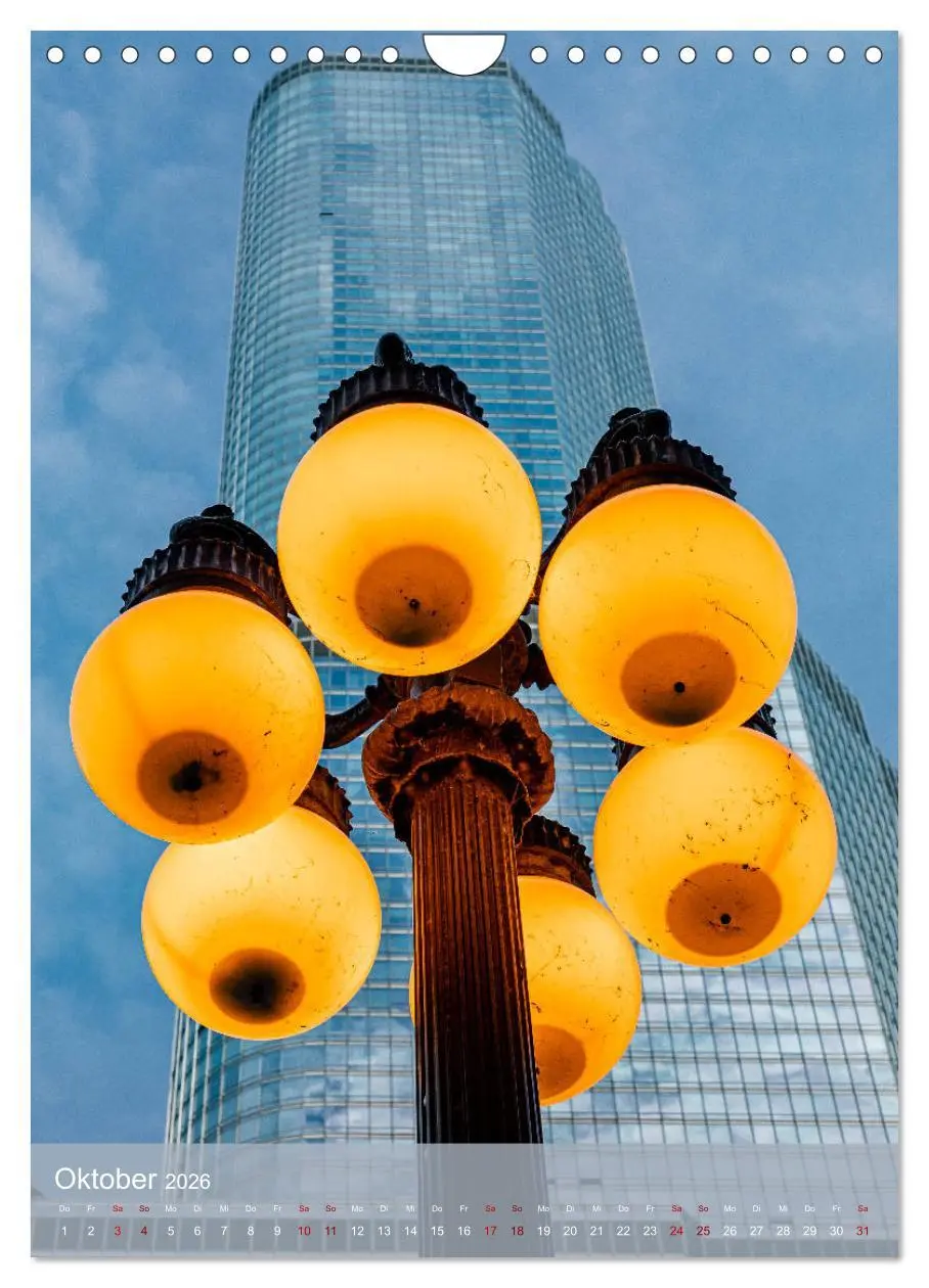 Bild: 9783516382549 | Architektur Facetten Chicago 2026 (Wandkalender 2026 DIN A4 hoch),...