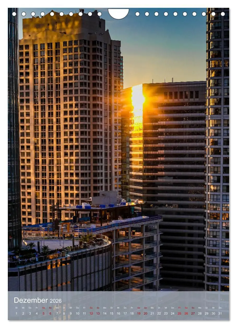 Bild: 9783516382549 | Architektur Facetten Chicago 2026 (Wandkalender 2026 DIN A4 hoch),...