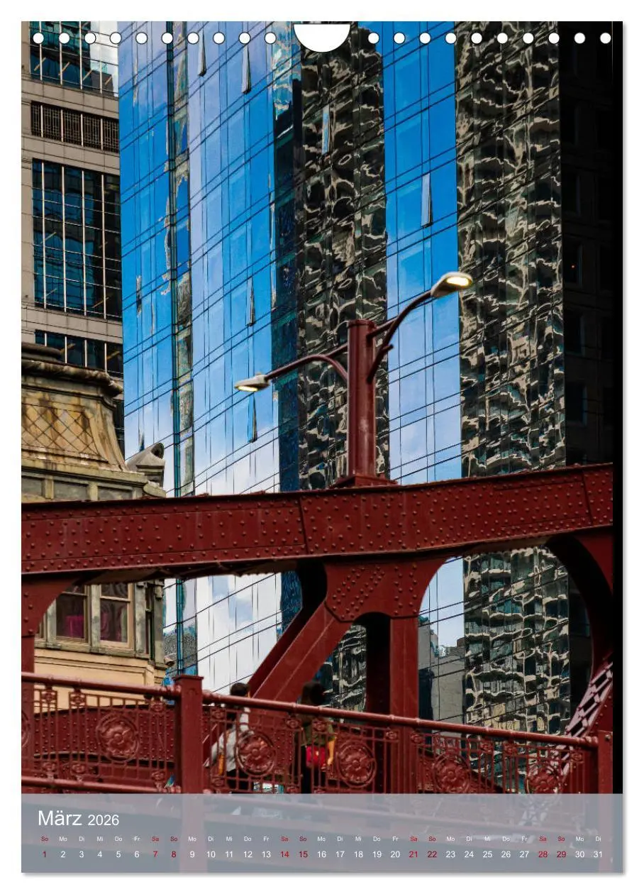 Bild: 9783516382549 | Architektur Facetten Chicago 2026 (Wandkalender 2026 DIN A4 hoch),...