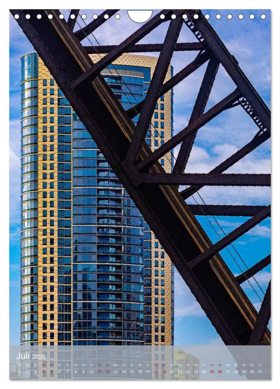 Bild: 9783516382549 | Architektur Facetten Chicago 2026 (Wandkalender 2026 DIN A4 hoch),...