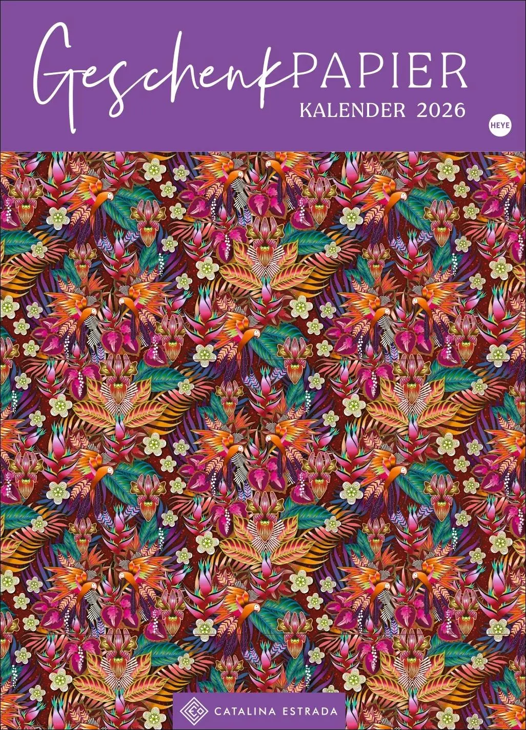 Cover: 9783756412549 | Geschenkpapier-Kalender Catalina Estrada 2026 | Catalina Estrada