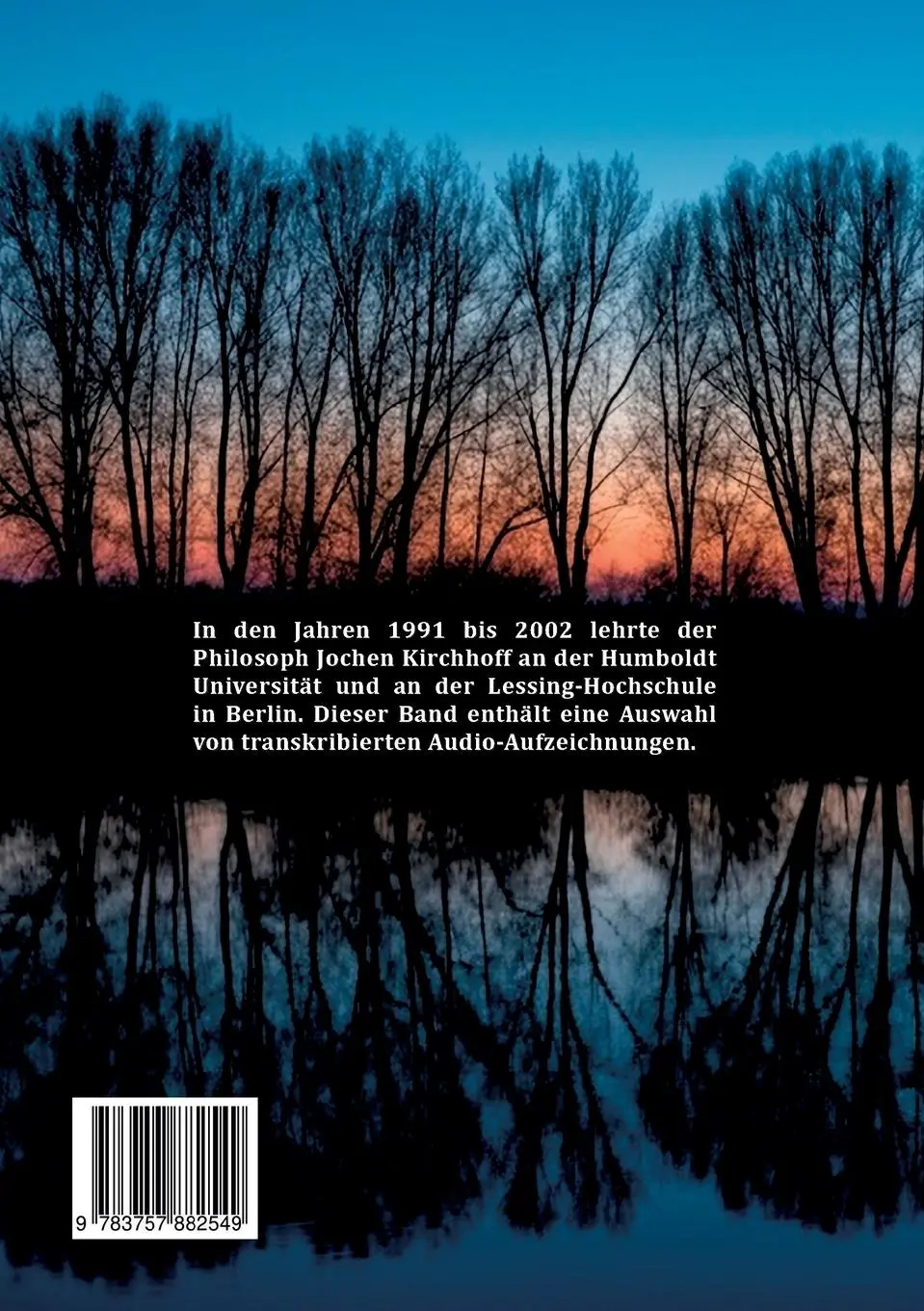 Rückseite: 9783757882549 | Naturphilosophie | Vorlesungen &amp; Vorträge | Edition Dionysos | Buch