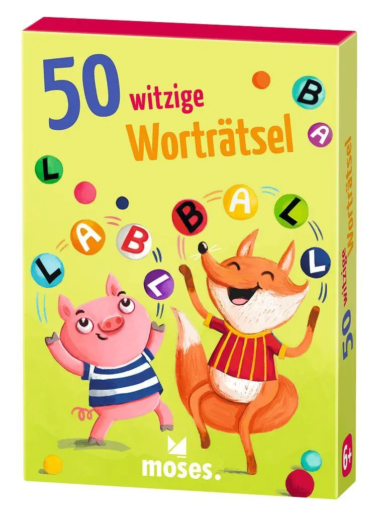 Cover: 4033477302649 | 50 witzige Worträtsel | Nicola Berger | Spiel | 50 Karten | 50 S.