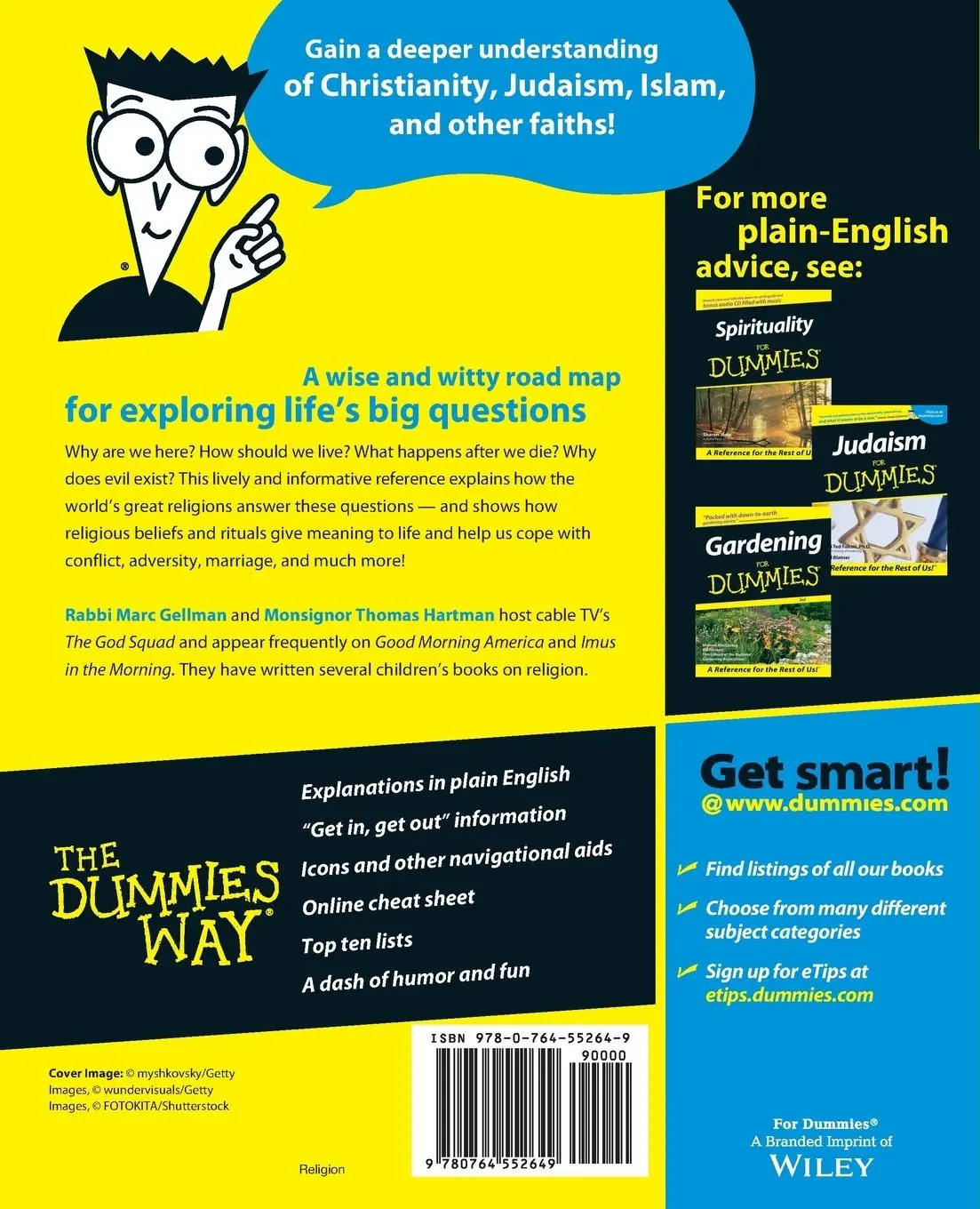 Rückseite: 9780764552649 | Religion For Dummies | Marc Gellman (u. a.) | Taschenbuch | Englisch