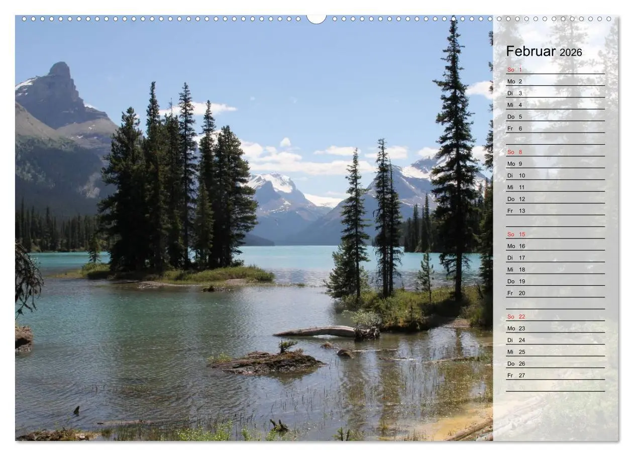 Bild: 9783457972649 | Rocky Mountains 2026 (Wandkalender 2026 DIN A2 quer), CALVENDO...