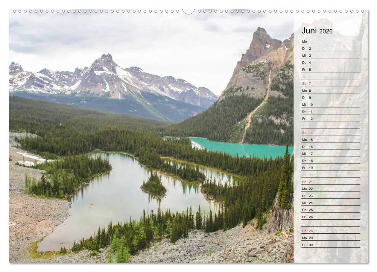 Bild: 9783457972649 | Rocky Mountains 2026 (Wandkalender 2026 DIN A2 quer), CALVENDO...