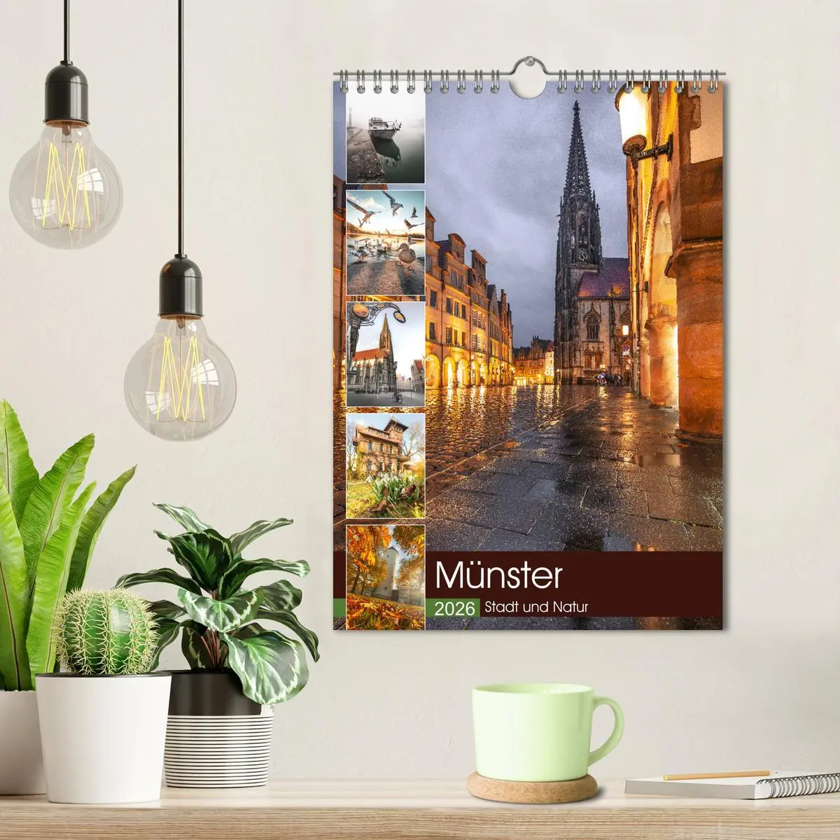 Bild: 9783516372649 | Münster - Stadt und Natur (Wandkalender 2026 DIN A4 hoch), CALVENDO...