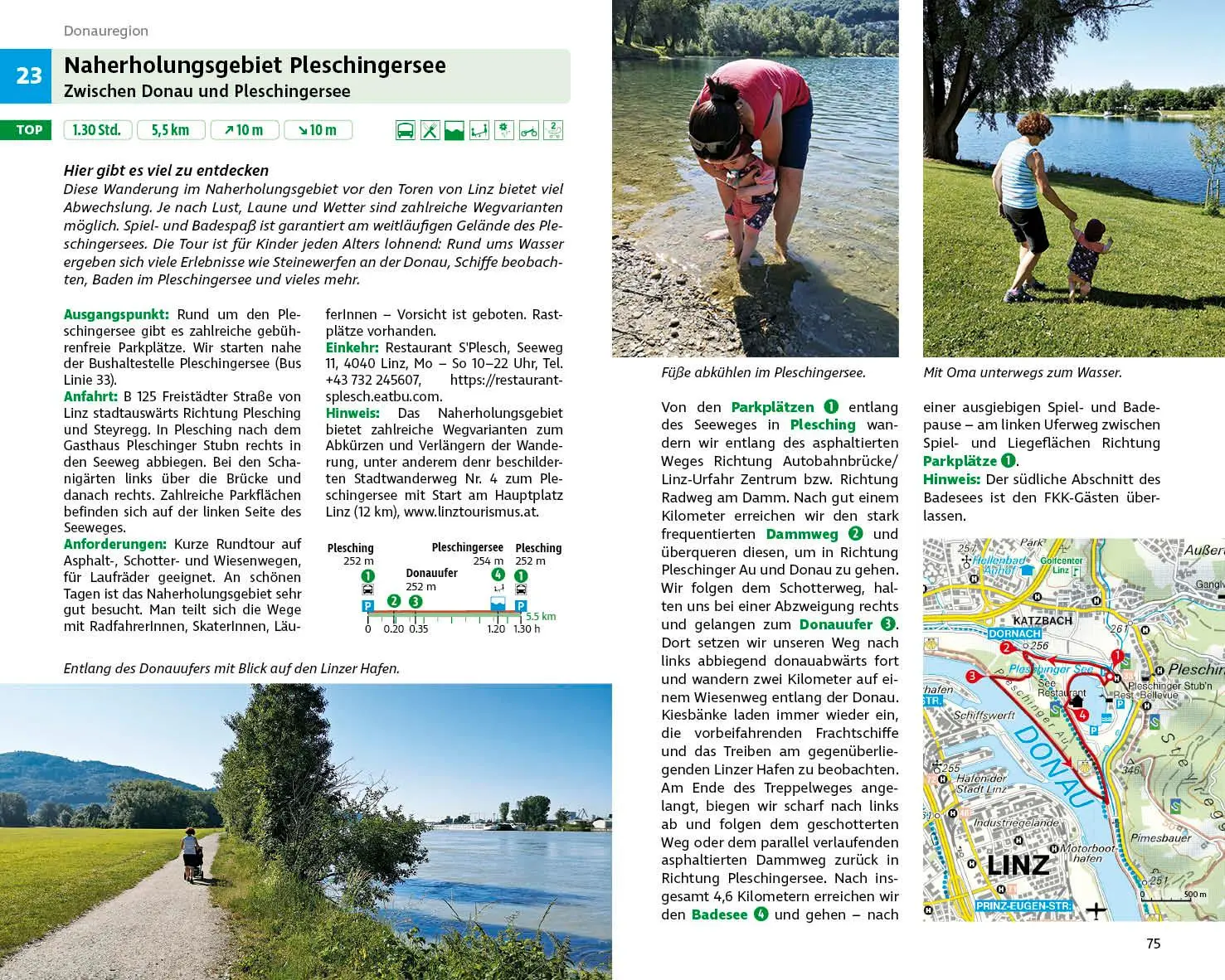 Bild: 9783763332649 | Wandern mit dem Kinderwagen Donauregion - Mühlviertel | Dattinger