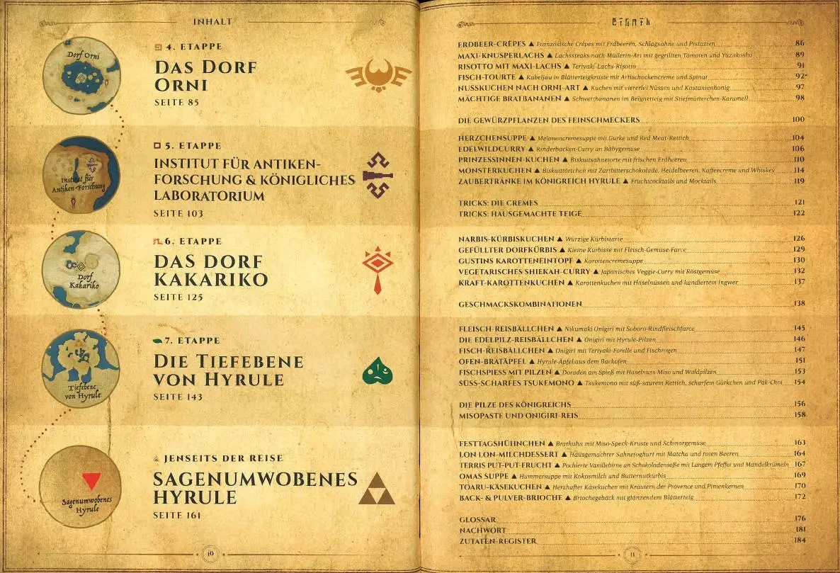 Bild: 9783833242649 | Die legendäre Küche von Zelda - Magische Rezepte inspiriert von der...
