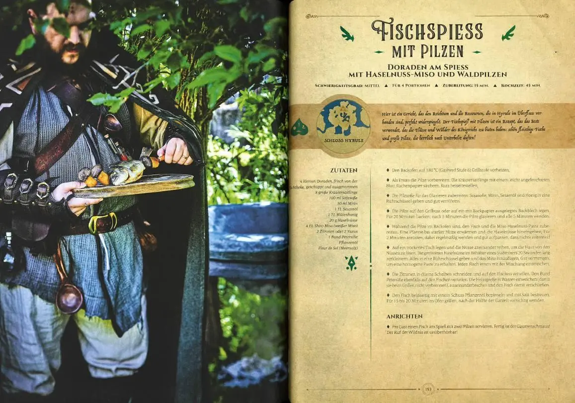 Bild: 9783833242649 | Die legendäre Küche von Zelda - Magische Rezepte inspiriert von der...