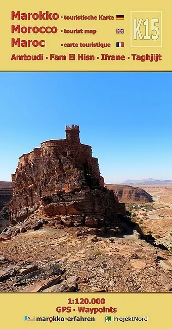 Cover: 9783943752649 | K15: Amtoudi - Fam El Hisn - Ifrane - Taghjijt 1:120.000 +...