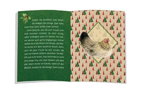 Bild: 9783987002649 | Das Krippenhuhn | Eine Weihnachtsgeschichte | Doris Bewernitz | Buch