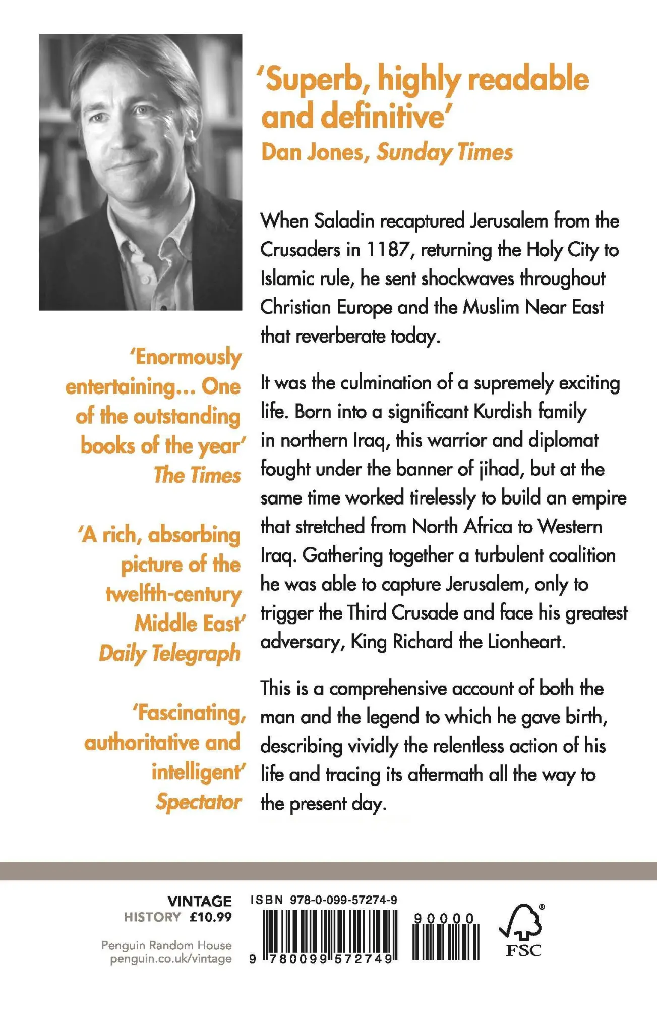 Cover: 9780099572749 | The Life and Legend of the Sultan Saladin | Jonathan Phillips | Buch