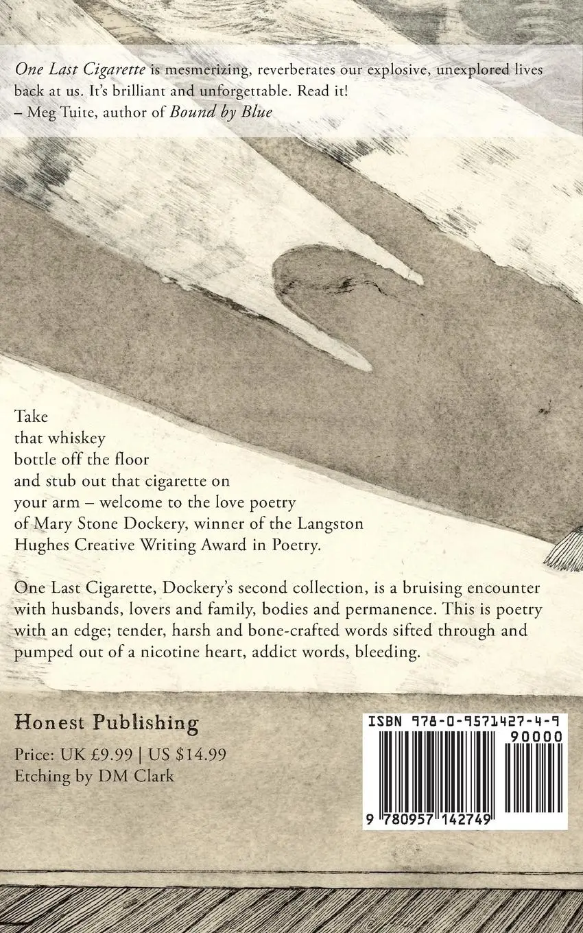 Rückseite: 9780957142749 | One Last Cigarette | Mary Stone Dockery | Taschenbuch | Englisch