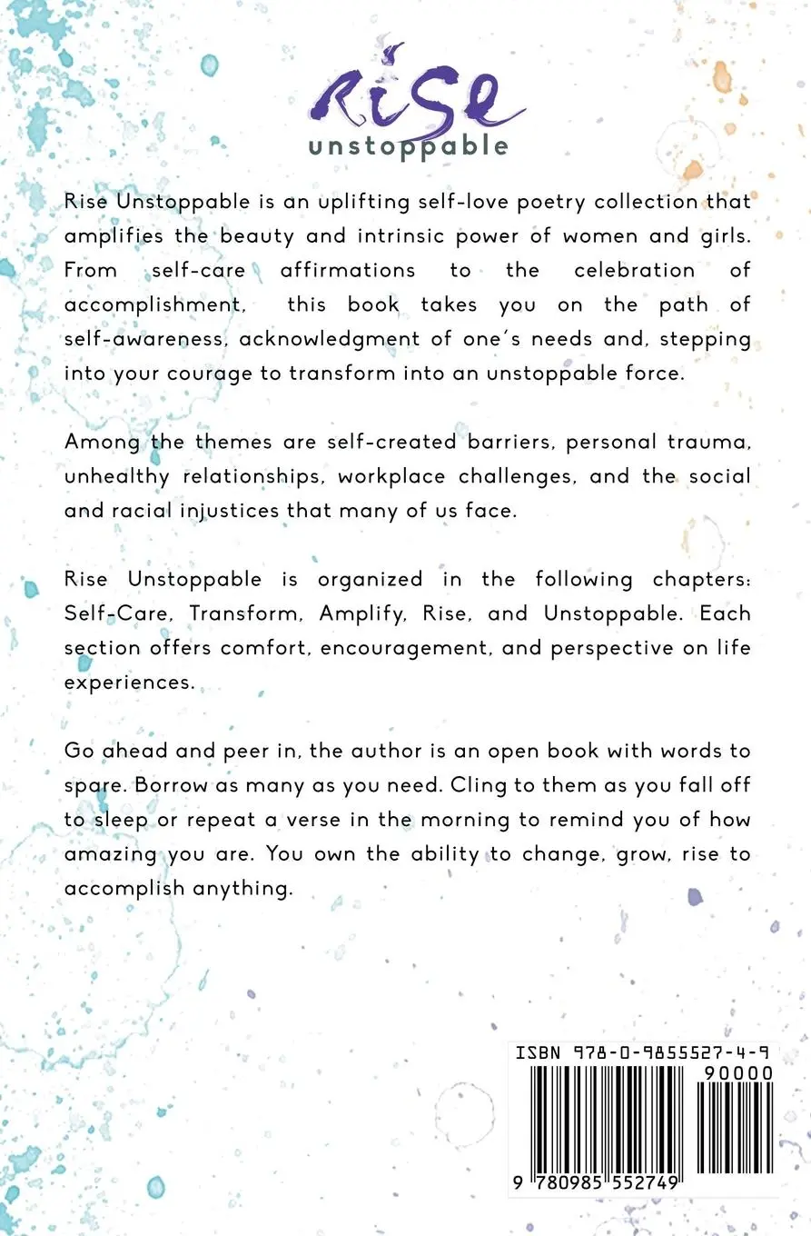Rückseite: 9780985552749 | Rise Unstoppable | Michelle G Stradford | Taschenbuch | Englisch
