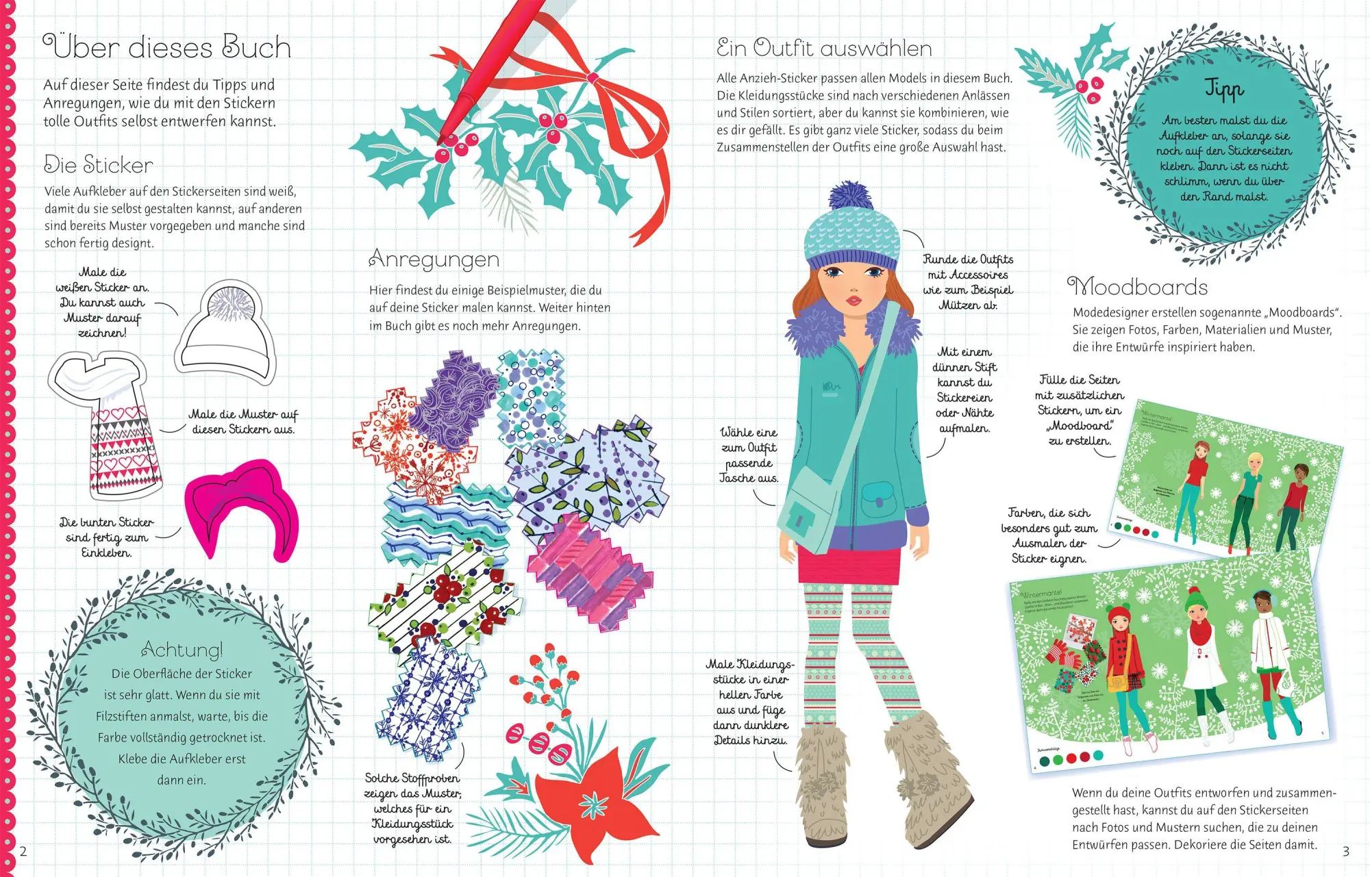 Bild: 9781035702749 | Mein Mode-Stickerbuch: Winterkollektion | Taschenbuch | 44 S. | 2024