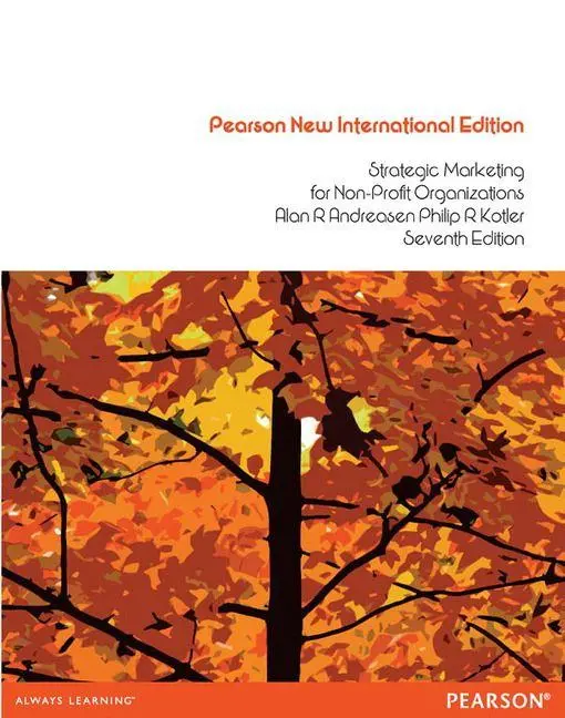Cover: 9781292042749 | Strategic Marketing for Non-Profit Organisations | Andreasen (u. a.)