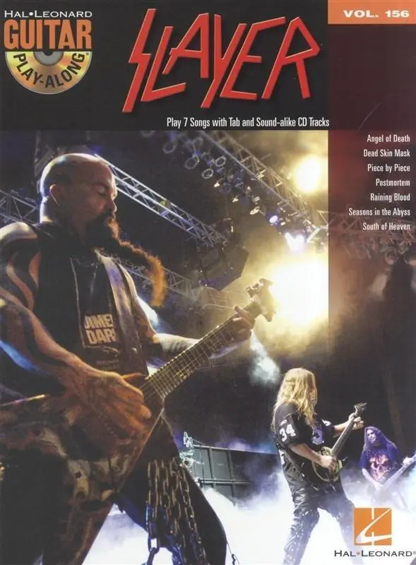 Cover: 9781458462749 | Slayer | Guitar Play-Along Volume 156 | Slayer | Taschenbuch | 2013