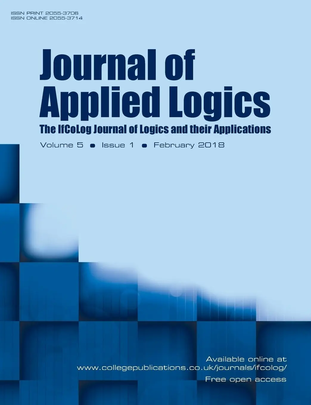 Cover: 9781848902749 | Journal of Applied Logics - IfCoLog Journal | Ifcolog | Taschenbuch