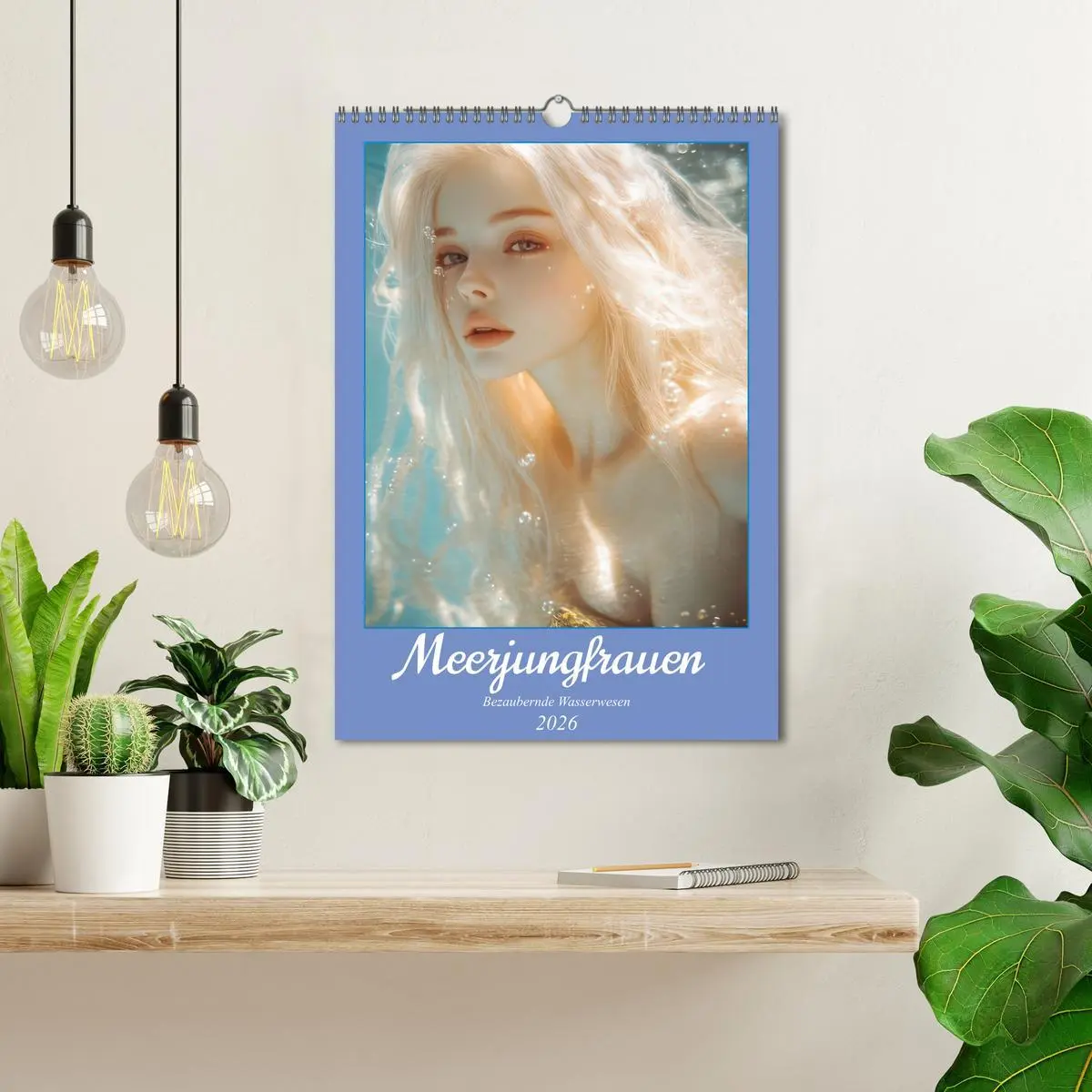 Bild: 9783457272749 | Meerjungfrauen - Bezaubernde Wasserwesen (Wandkalender 2026 DIN A3...