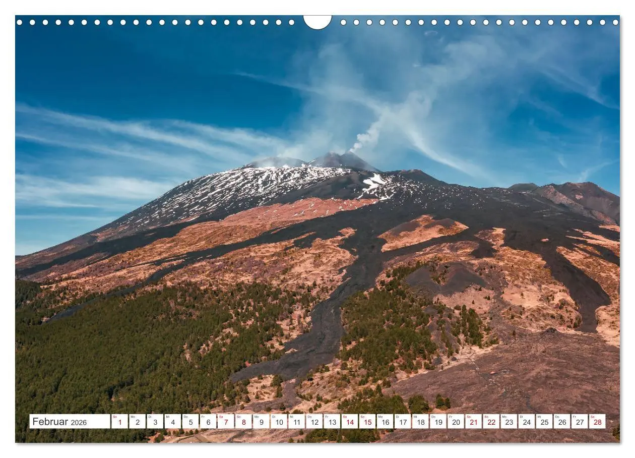 Bild: 9783457412749 | Ätna - Europas höchster Vulkan (Wandkalender 2026 DIN A3 quer),...