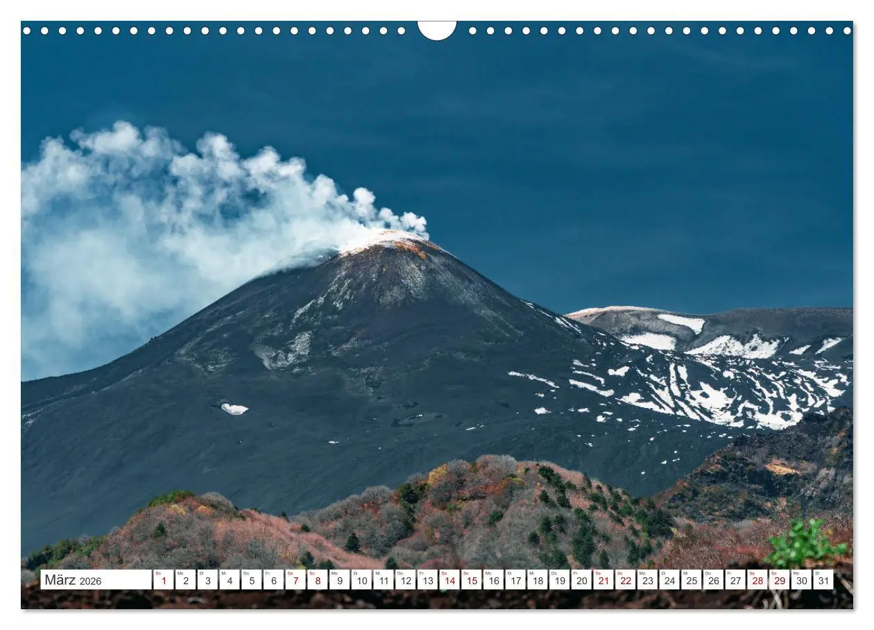 Bild: 9783457412749 | Ätna - Europas höchster Vulkan (Wandkalender 2026 DIN A3 quer),...