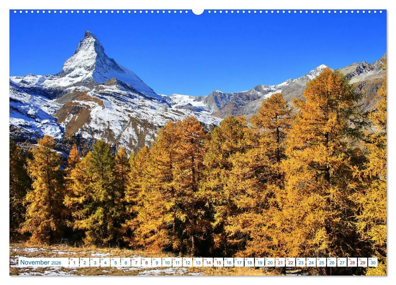 Bild: 9783457892749 | Schweizer Bergblicke (Wandkalender 2026 DIN A2 quer), CALVENDO...