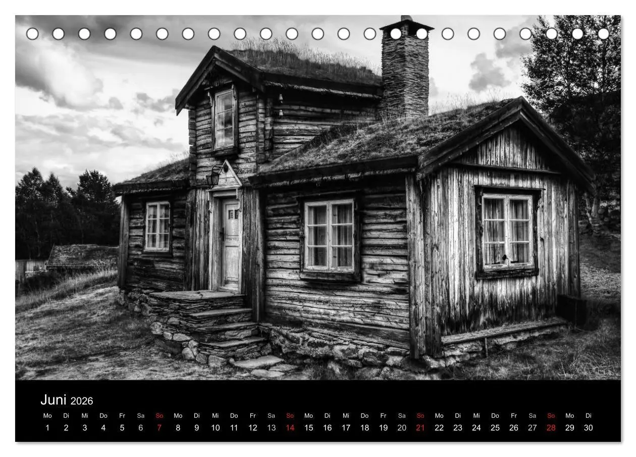 Bild: 9783516052749 | Objekte in schwarz weiss (Tischkalender 2026 DIN A5 quer), CALVENDO...