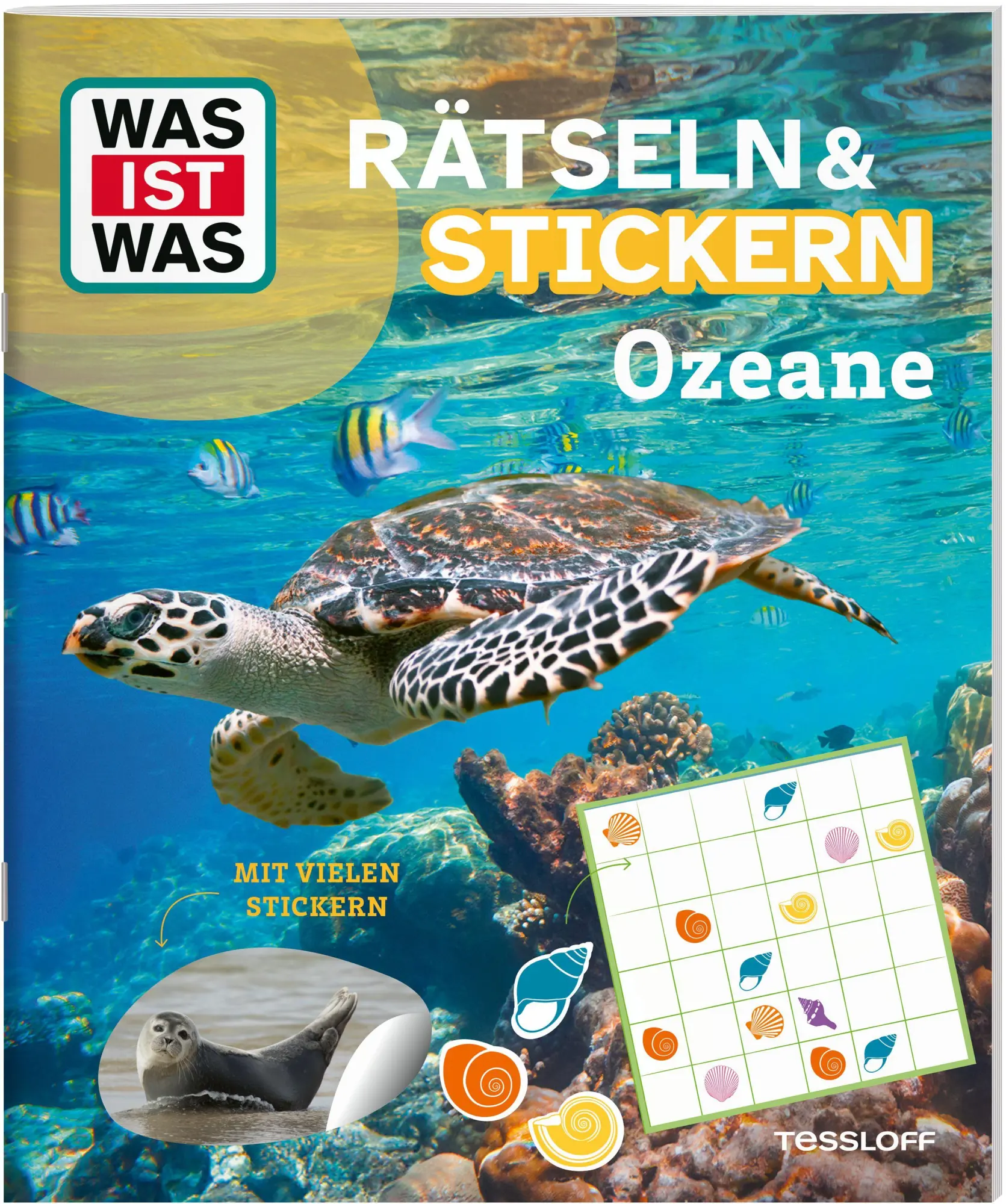 Cover: 9783788622749 | WAS IST WAS Rätseln und Stickern: Ozeane | KG | Broschüre | 24 S.