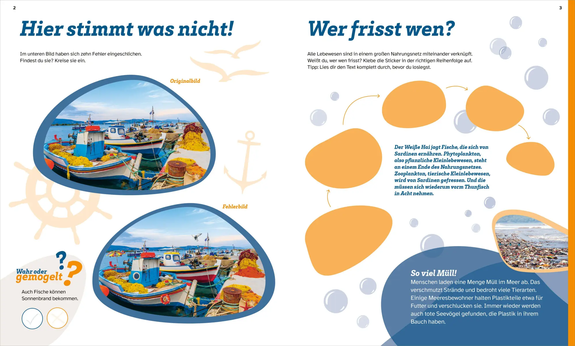 Bild: 9783788622749 | WAS IST WAS Rätseln und Stickern: Ozeane | KG | Broschüre | 24 S.