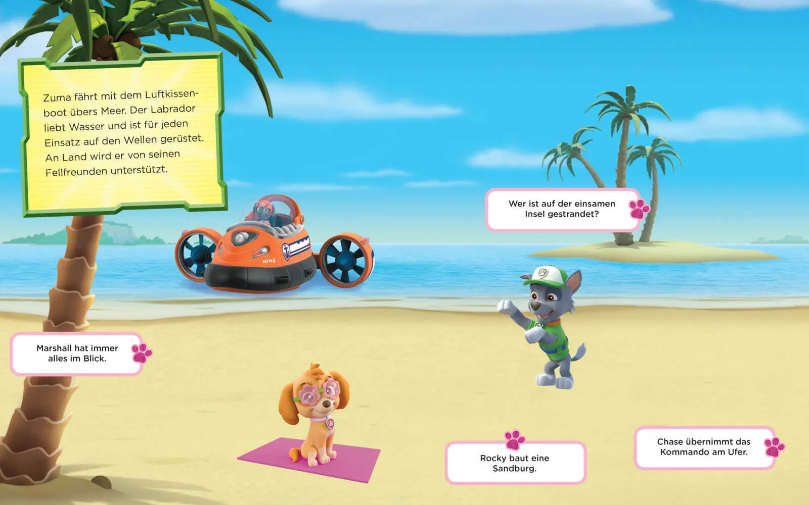 Rückseite: 9783849932749 | PAW Patrol Magnet-Spiel-Buch | Buch | PAW Patrol | 12 S. | Deutsch