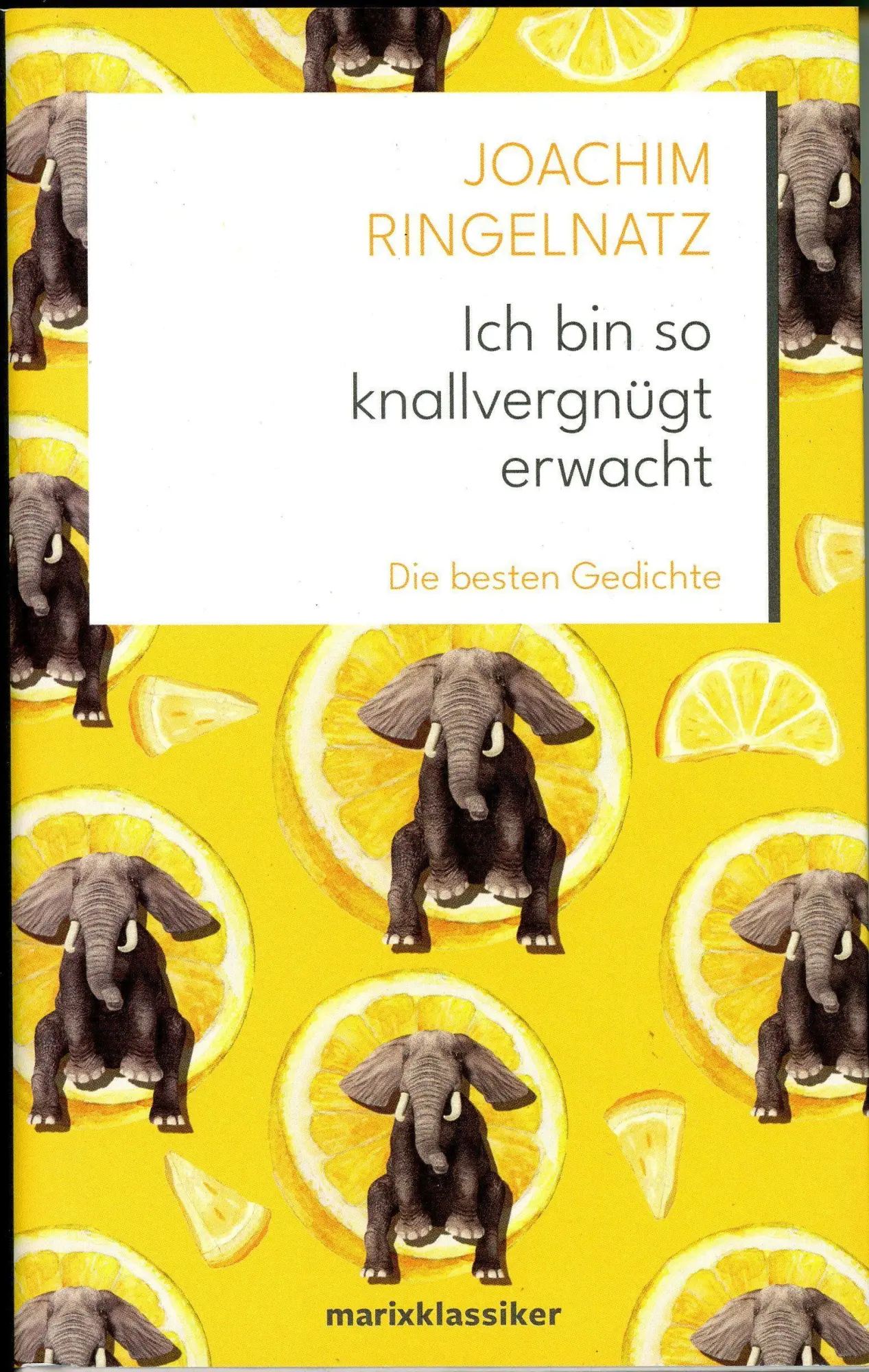 Cover: 9783865392749 | Ich bin so knallvergnügt erwacht | Die besten Gedichte | Ringelnatz