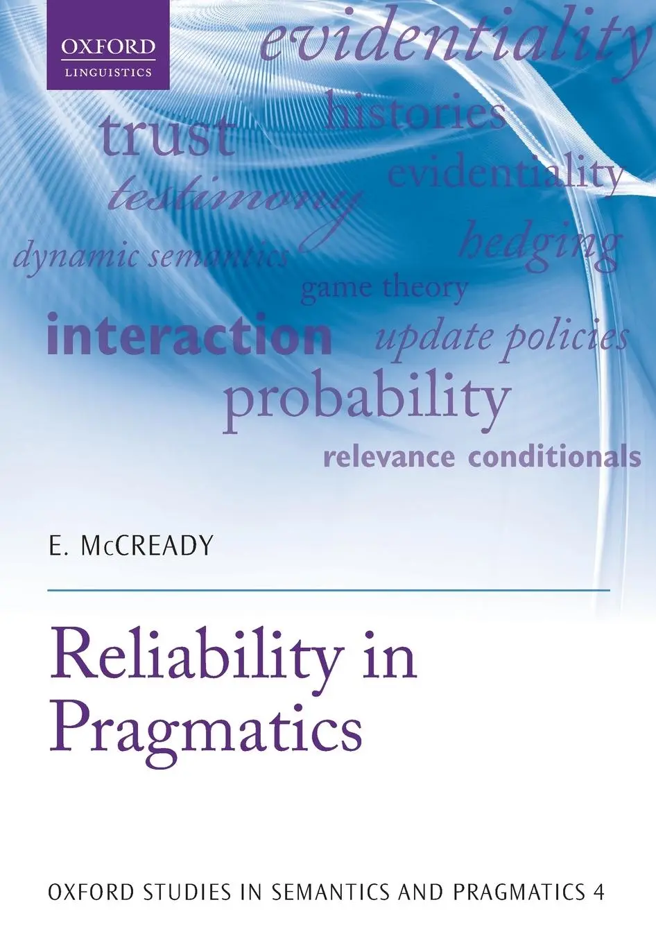 Cover: 9780198702849 | Reliability in Pragmatics | Elin McCready | Taschenbuch | Englisch