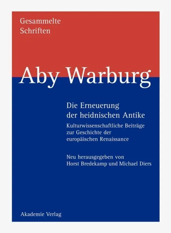 Cover: 9783050032849 | Die Erneuerung der heidnischen Antike, 2 Teile | Bredekamp | Buch