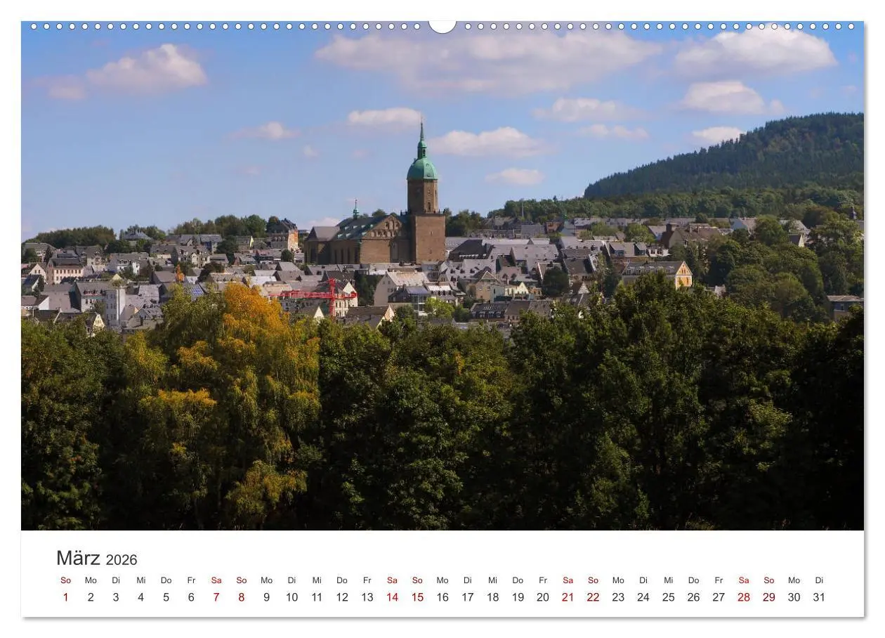 Bild: 9783457882849 | Annaberg - Hauptstadt des Erzgebirges (Wandkalender 2026 DIN A2...