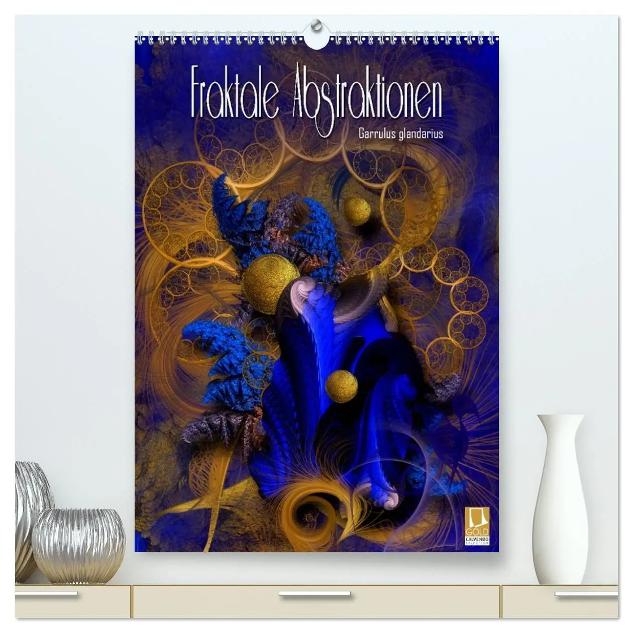Cover: 9783516352849 | Fraktale Abstraktionen (hochwertiger Premium Wandkalender 2026 DIN...