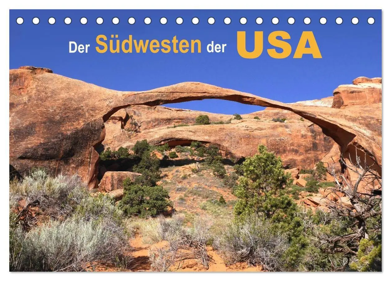 Cover: 9783569992849 | Der Südwesten der USA (Tischkalender 2027 DIN A5 quer), CALVENDO...