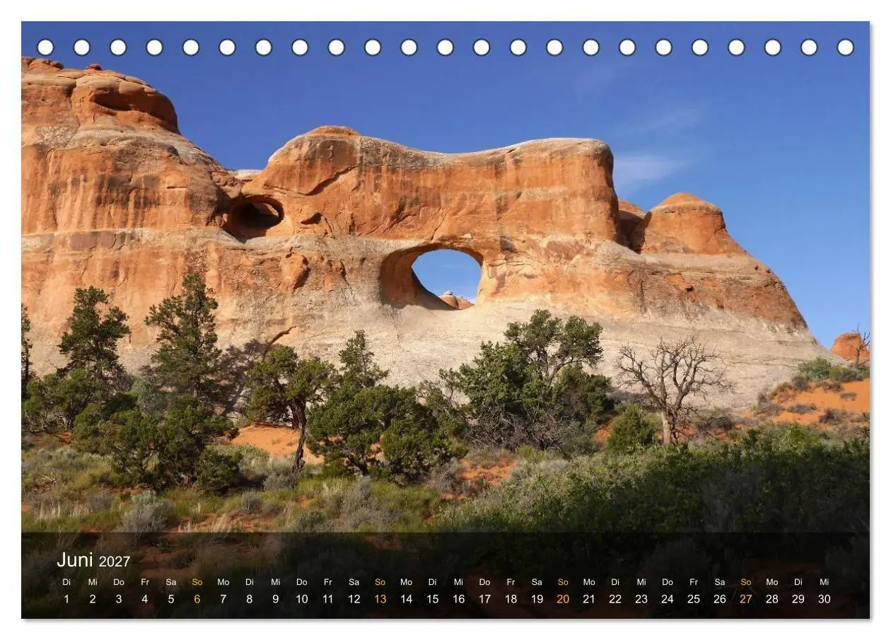 Bild: 9783569992849 | Der Südwesten der USA (Tischkalender 2027 DIN A5 quer), CALVENDO...