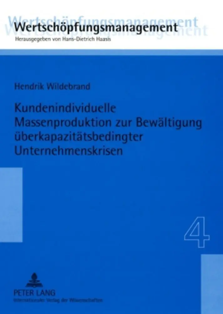 Cover: 9783631572849 | Kundenindividuelle Massenproduktion zur Bewältigung...