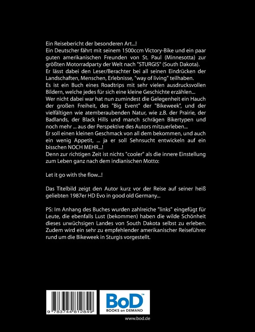 Rückseite: 9783744812849 | Our Run to Sturgis 2017 | Lothar R. Schulz | Taschenbuch | 192 S.