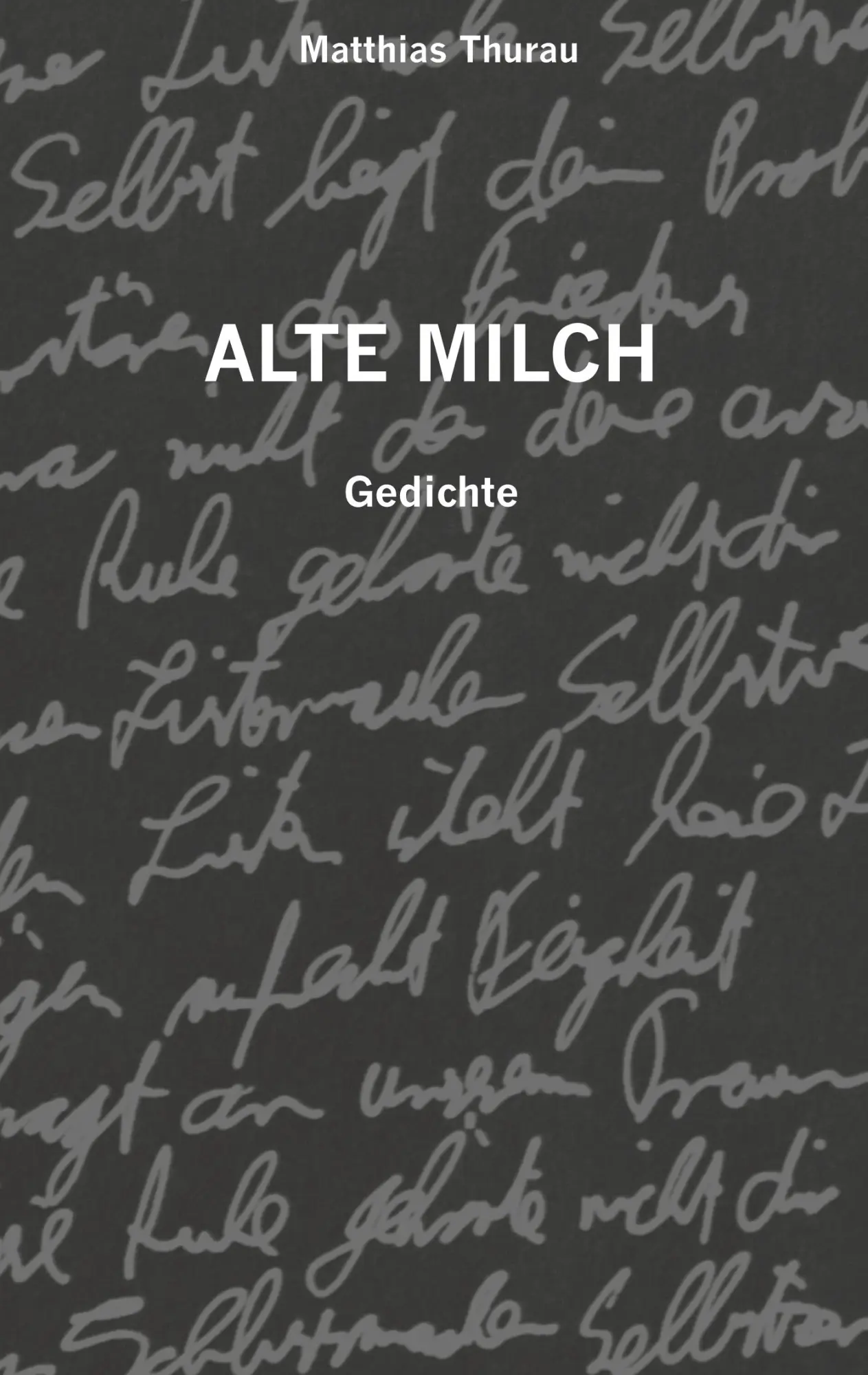 Cover: 9783749482849 | Alte Milch | Gedichte | Matthias Thurau | Taschenbuch | 104 S. | 2019