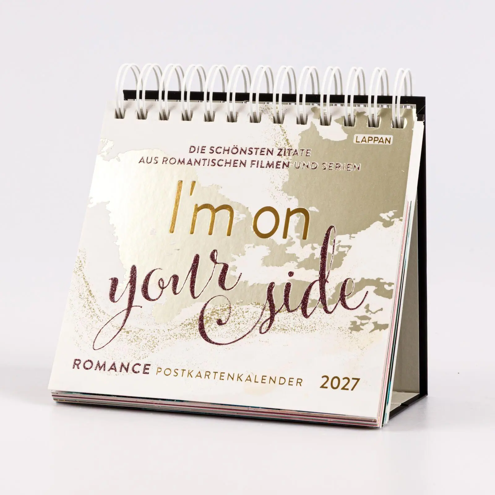 Bild: 9783830322849 | Romance-Postkartenkalender 2027 - I'm on your side | Lappan Verlag