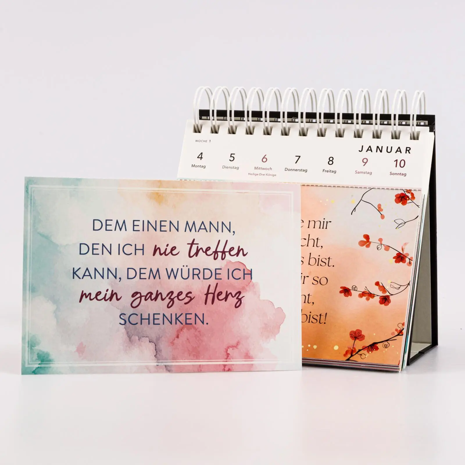 Bild: 9783830322849 | Romance-Postkartenkalender 2027 - I'm on your side | Lappan Verlag