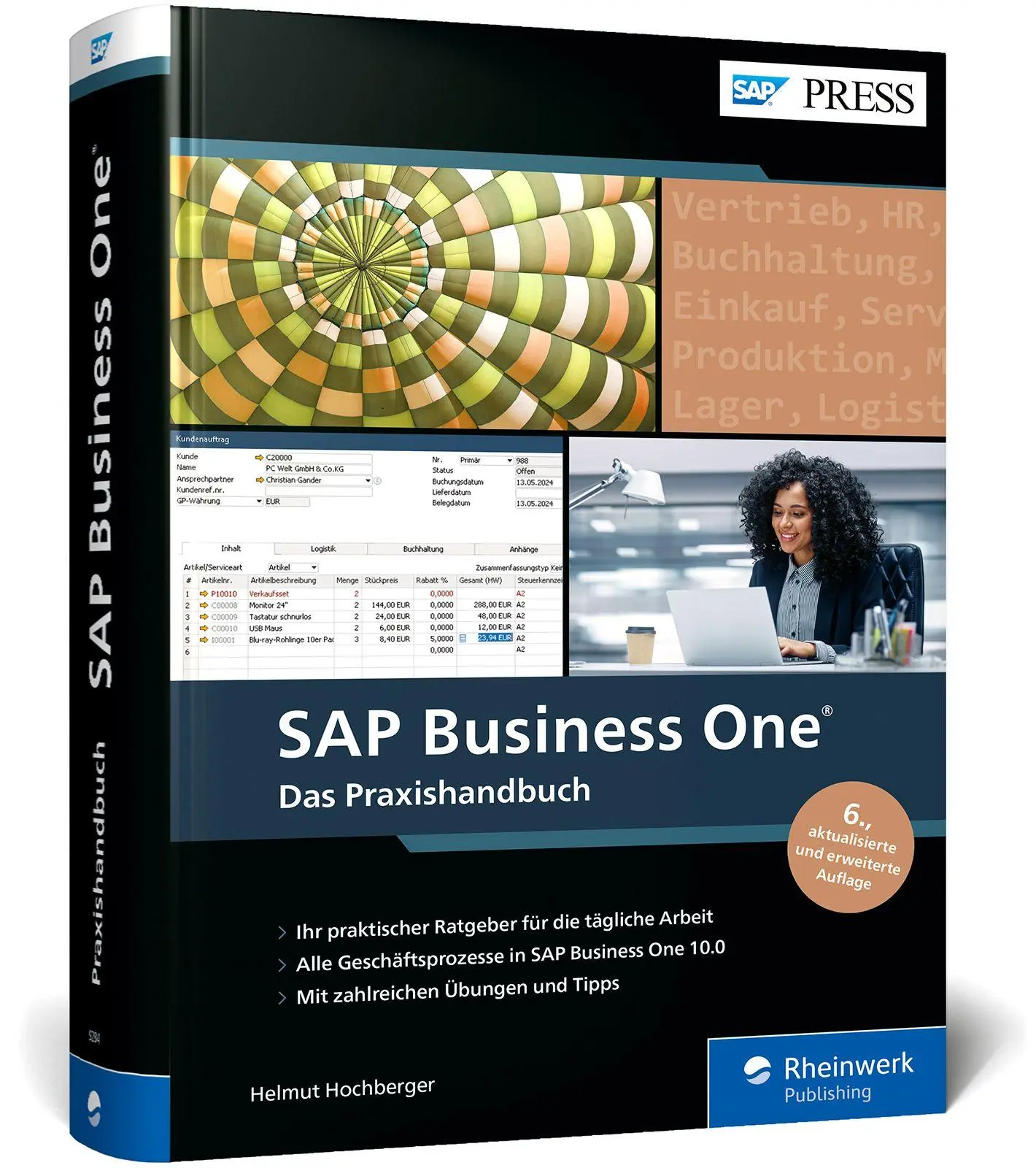 Cover: 9783836292849 | SAP Business One | Das Praxishandbuch | Helmut Hochberger | Buch