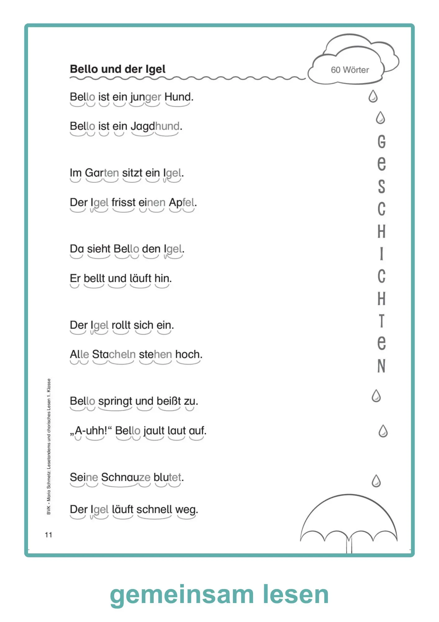 Bild: 9783965202849 | Lesetandems und chorisches Lesen - 1. Klasse | Maria Schmetz | 32 S.